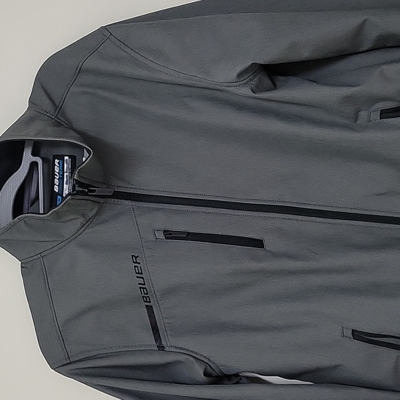 Bauer hockey jacket- Grey- Adult Medium - Picture 4 of 8